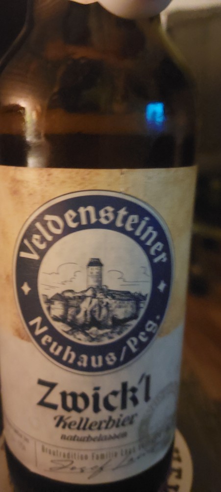 Veldensteiner Zwickl Kellerbier